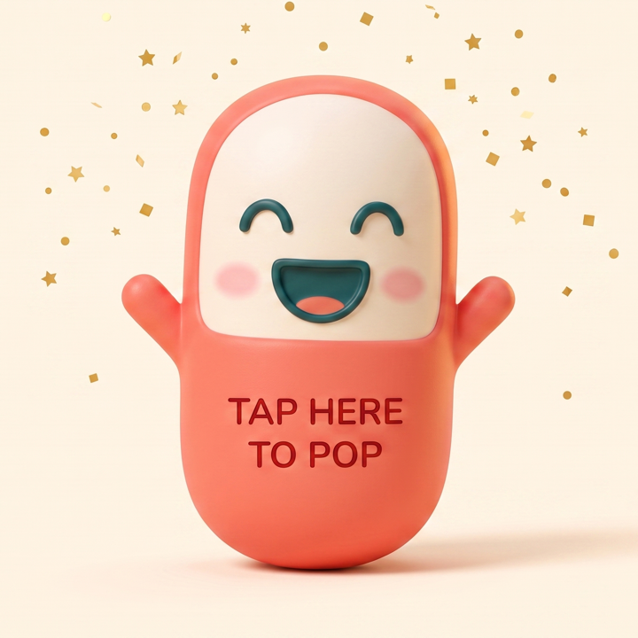 Poppy celebrating